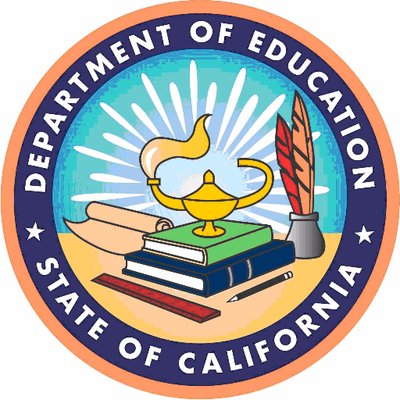 State of California Department of Education logo
